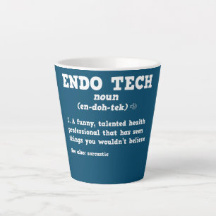 Tasse Latte Endoscopie Technique Sarcastique Définition Endo I