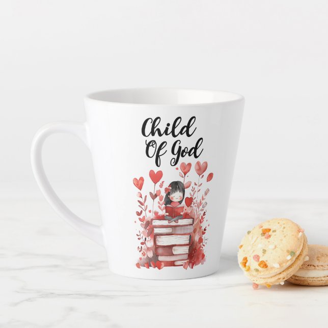 Tasse Latte Enfant de Dieu (En situation)