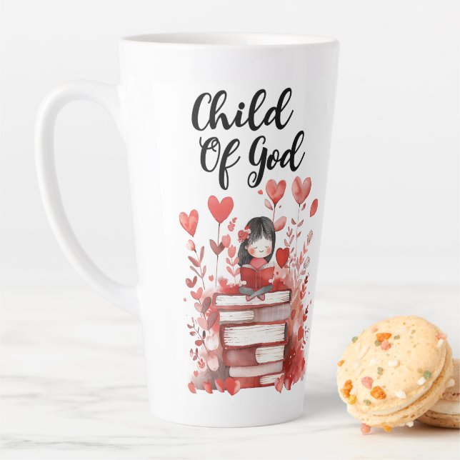 Tasse Latte Enfant de Dieu (En situation)