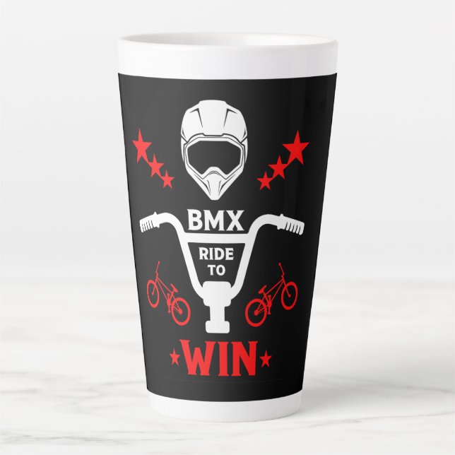 Tasse Latte Enfants Bmx Biker Freestyle (Devant)