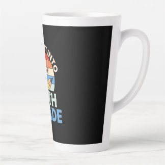 Tasse Latte Enseignant de 5e année directement en cinquième an