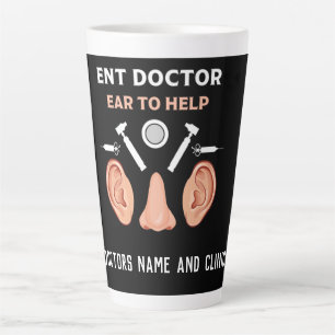 Tasse Latte ENT Otolaryngologie Otorhinolaryngologue