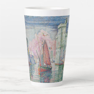 Tasse Latte Entrée du port de La Rochelle, Paul Signac