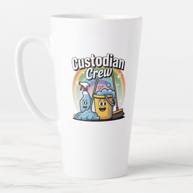 Tasse Latte Équipage gardien (Gauche)