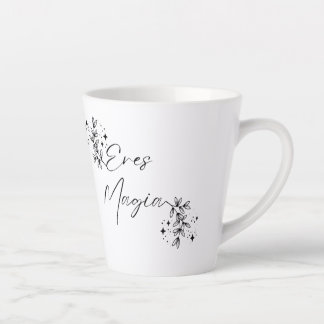 Tasse Latte Eres Magia taza de café latte