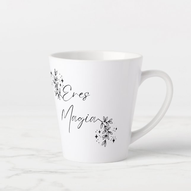 Tasse Latte Eres Magia taza de café latte (Droite)
