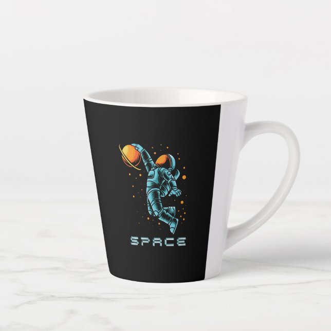 Tasse Latte espace (Droite)