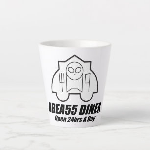 TASSE LATTE ESPACE ALIMENTS 55 DINER