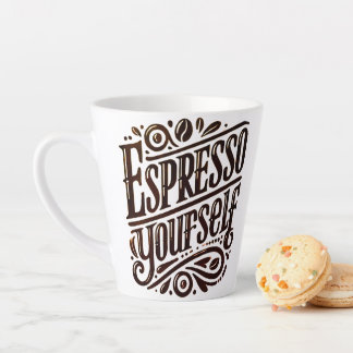 Tasse Latte Espresso Yourself'moderne café Lover cadeau