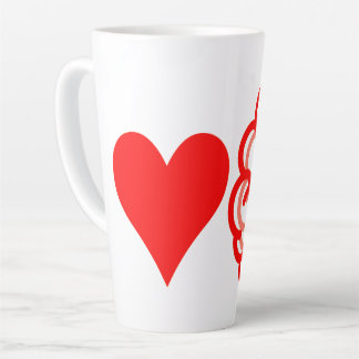 Tasse Latte Esprit & Cœur