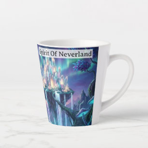 Tasse Latte Esprit de Neverland Ne Grandis Jamais Personnalisé