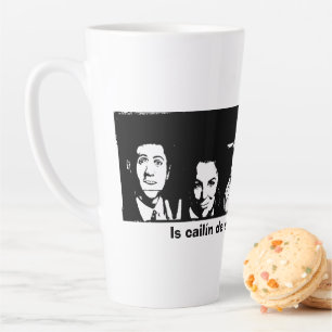 Tasse Latte Est cailín de chuid Dhoire moi (Je suis une fille
