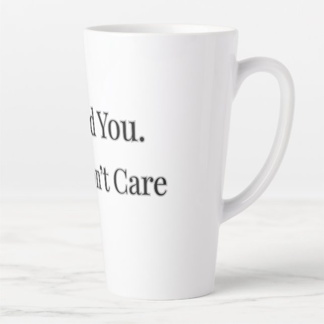 Tasse Latte esthétique de vie douce (Droite)
