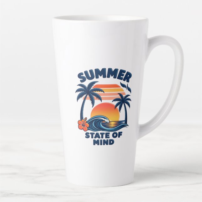 Tasse Latte État Estival (Droite)