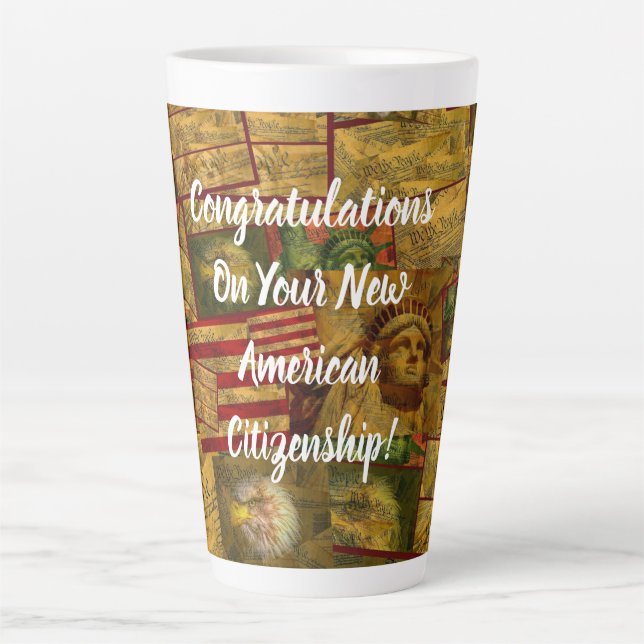 Tasse Latte États-Unis (Devant)