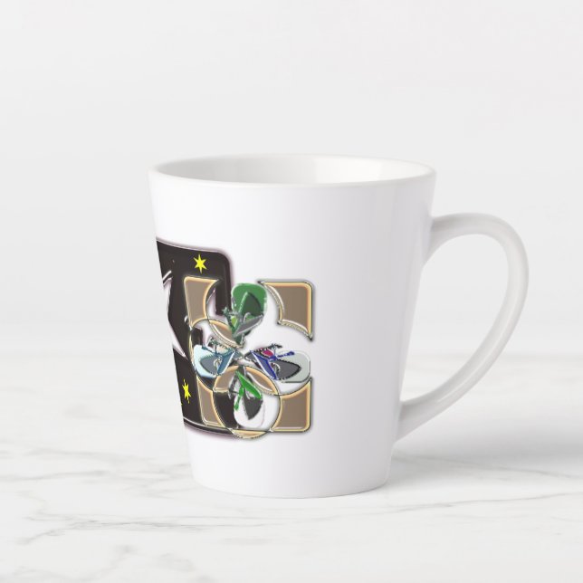Tasse Latte Étoile (Droite)