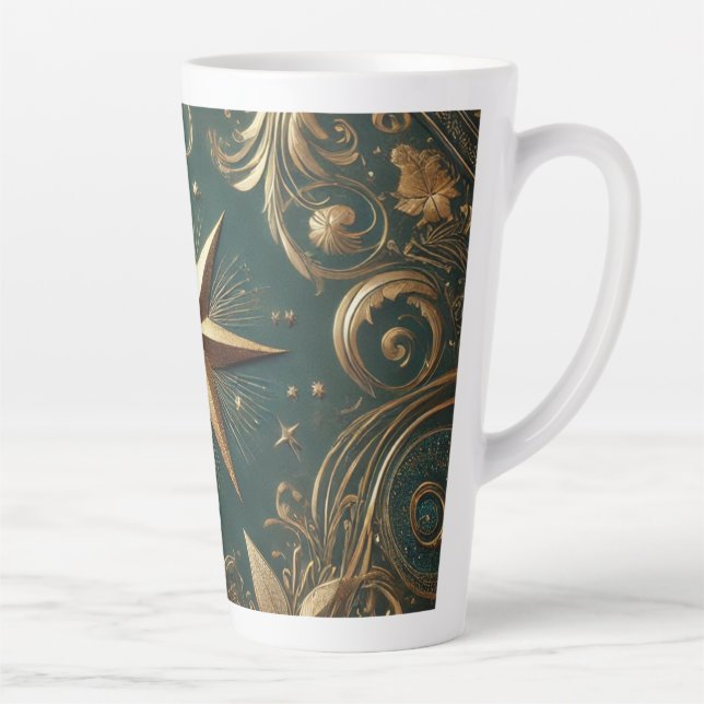 Tasse Latte étoile de noël (Droite)