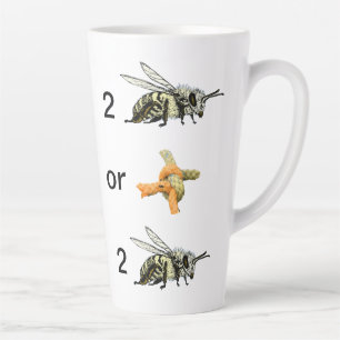 Tasse Latte Être ou ne pas être