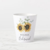 Eucalyptus tournesol Mariage de fleurs Bridesmaid