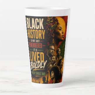 Tasse Latte Excellence Noire Citation 2ème