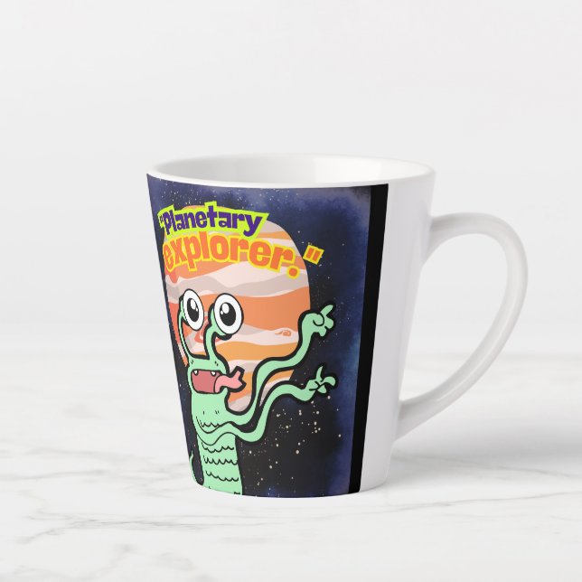 TASSE LATTE EXPLORATEUR PLANÉTAIRE (Droite)
