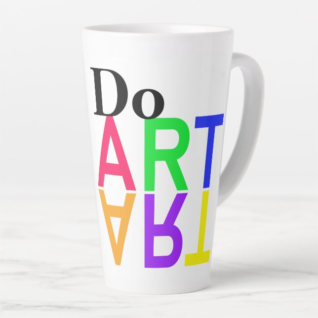 TASSE LATTE FAIRE "ART" (Angle droit)