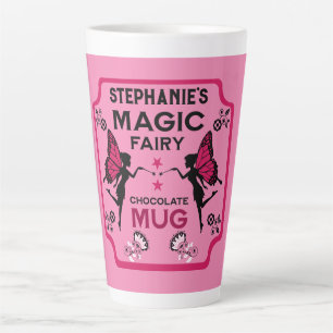 Tasse Latte Fairy Princess Chocolat magique