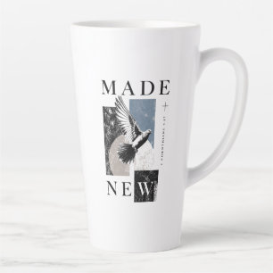 Tasse Latte Fait Nouveau 2 Corinthiens 5:17 Baptême Dove Bruta