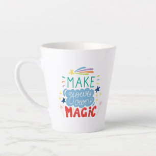 Tasse Latte Faites votre propre magie