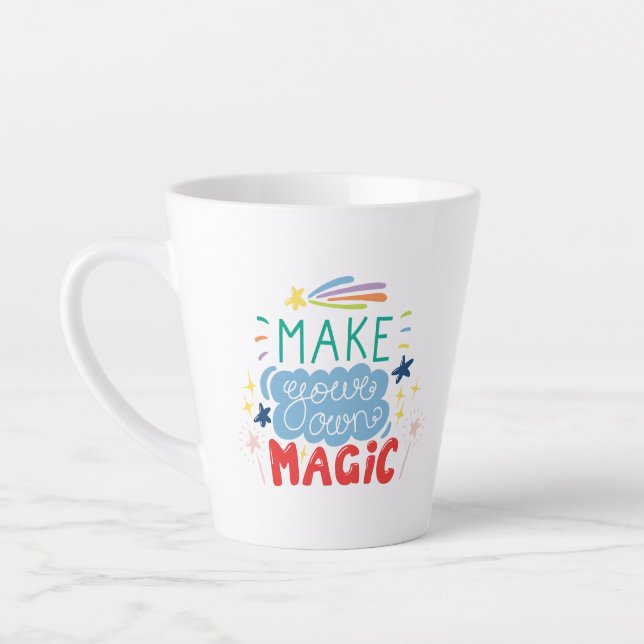 Tasse Latte Faites votre propre magie (Gauche)