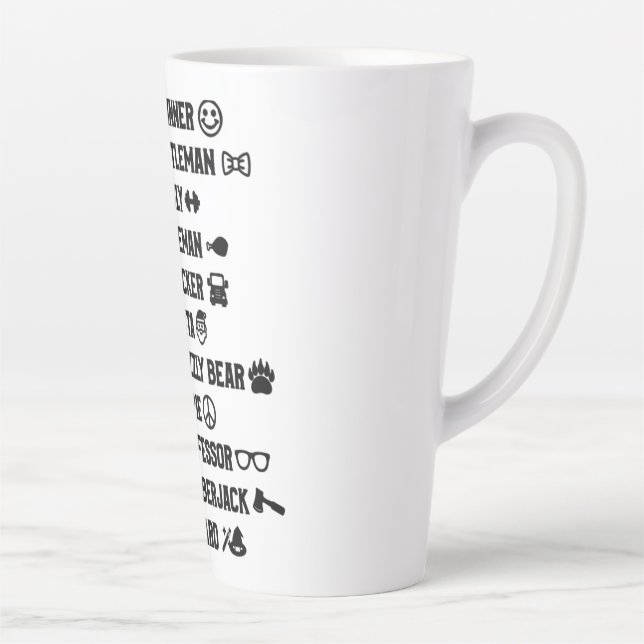 Tasse Latte fearspagliay (Droite)