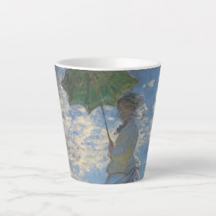 Tasse Latte Femme avec parasol - Madame Monet et son fils