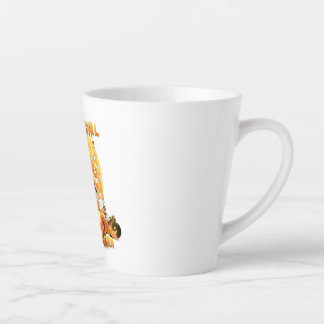 Tasse Latte Femmes juste une fille qui aime Poméranie