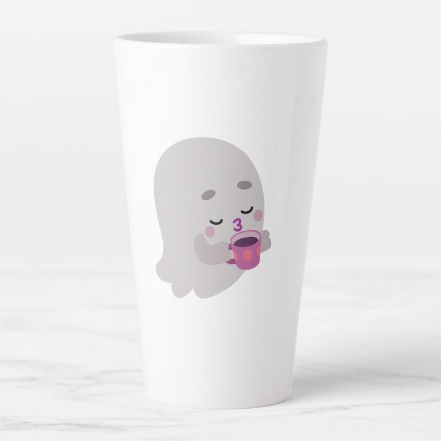 Tasse Latte Femmes Tee - shirts, Chemises hommes (Devant)