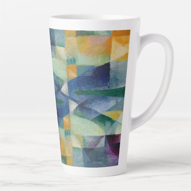 Tasse Latte Fenêtre simultanée 1912 de Robert Delaunay (Droite)