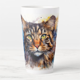 Tasse Latte Feral Maine Coon