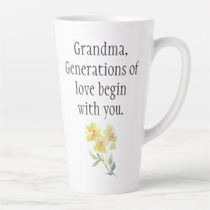 Tasse Latte Fête des grands-parents