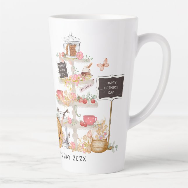 Tasse Latte Fête des mères de Spring Sweets (Droite)