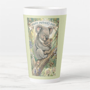 Tasse Latte Fête des Mères Koala avec Joey