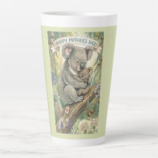 Tasse Latte Fête des Mères Koala avec Joey