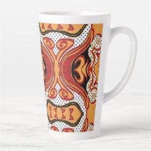 Tasse Latte Feu