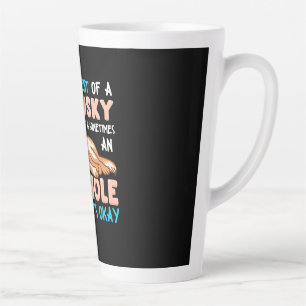 Tasse Latte Fier Parent D'Un Chien Husky