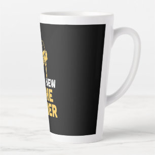 Tasse Latte Fière propriétaire d'une nouvelle maison