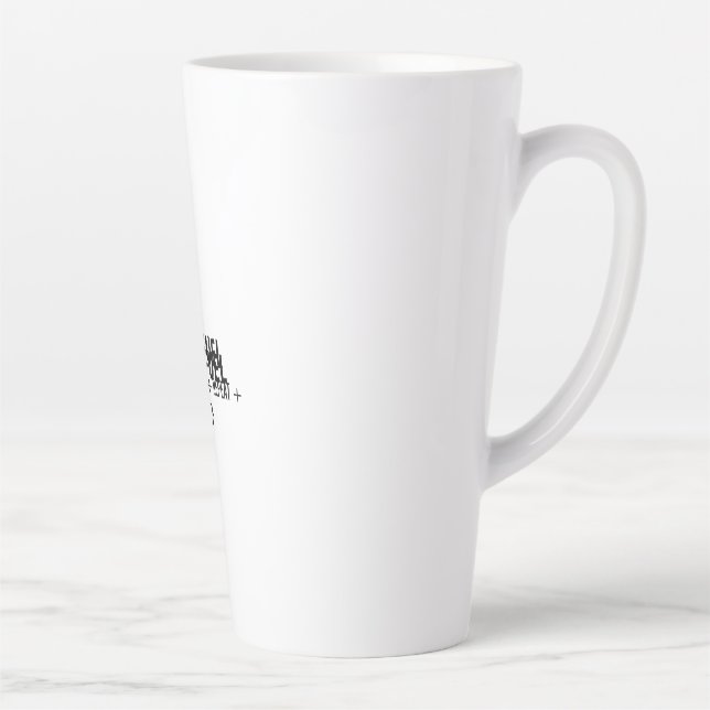 Tasse Latte Fin du monde (Droite)