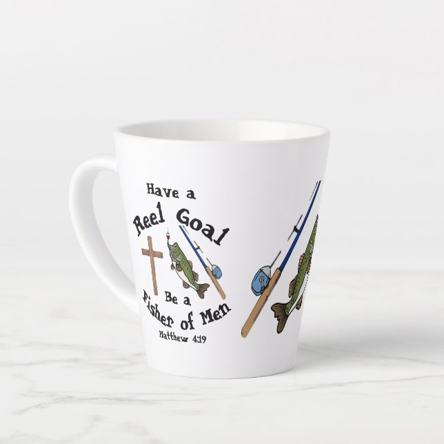 Tasse Latte Fisher des hommes (Angle gauche)