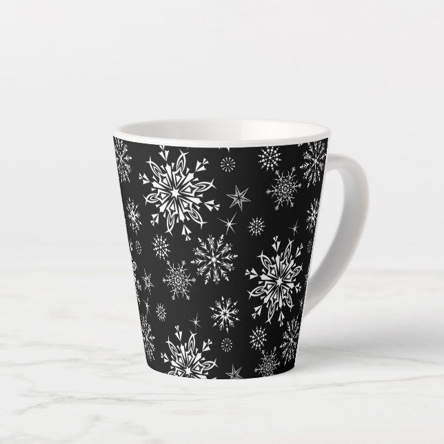 Tasse Latte Flamme de neige latte (Angle droit)