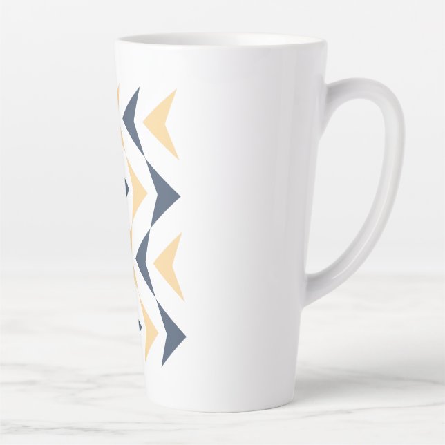 Tasse Latte Flèches Jacquard (Droite)
