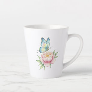 Tasse Latte Fleur