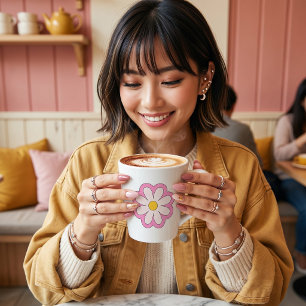 Tasse Latte Fleur