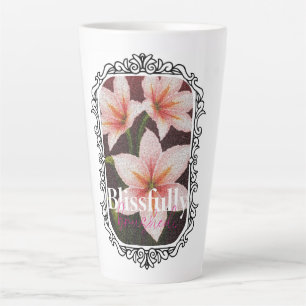 Tasse Latte Fleur d'araignée